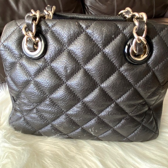 Kate Spade New York Gold Coast Elizabeth Black Leather Shoulder Bag - Picture 4 of 14